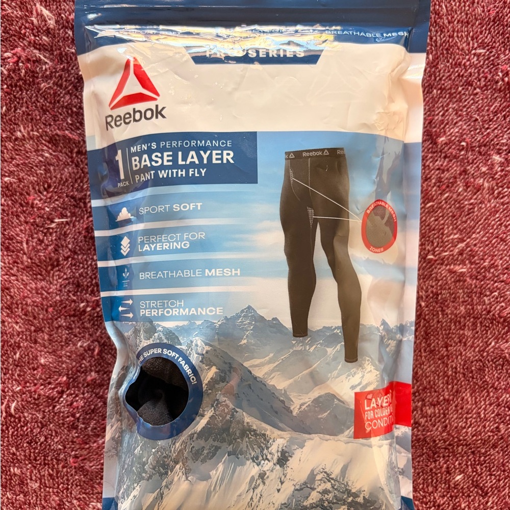 Reebok Pro Series Base Layer Pants 2XL - Black